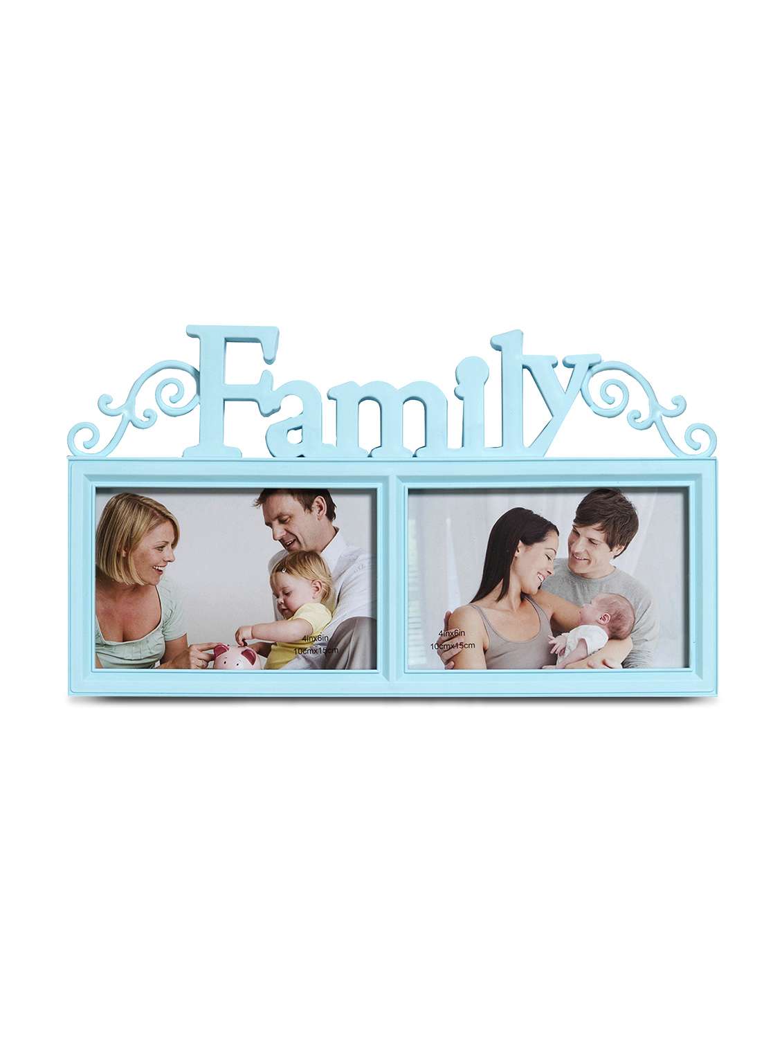 BLUE  ACRYLIC PHOTO FRAMES