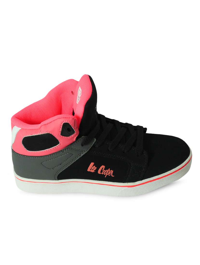Buy online Black Leatherette Sport Shoes from footwear for Women
