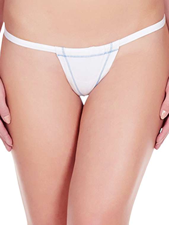 white lycra bikini