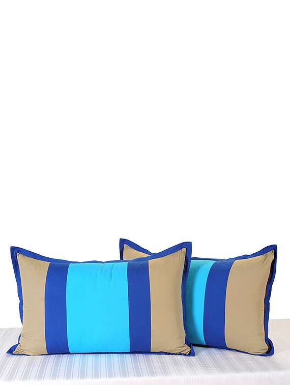 swayam pillow cover (daisy plain - stylish) set of 2